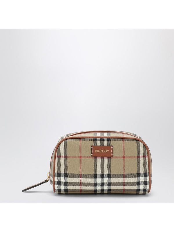 Burberry Beige Checked Other Cases