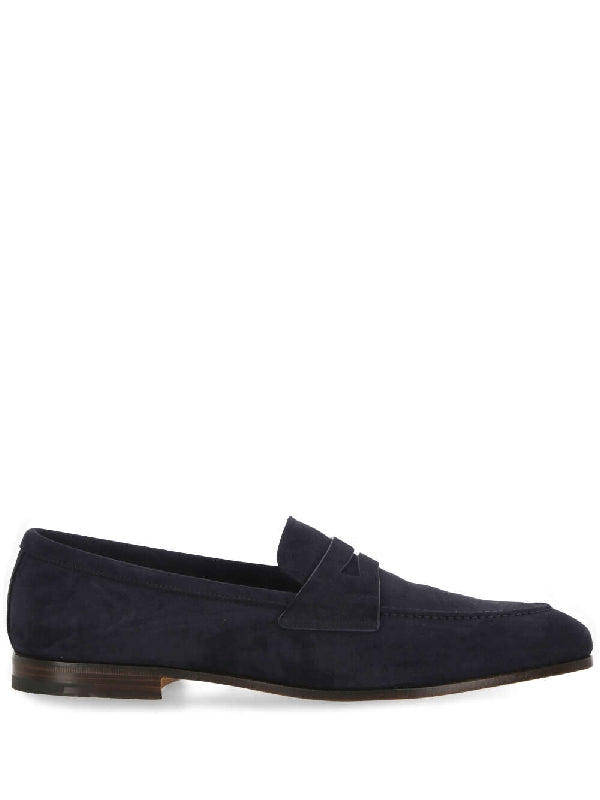 Church's Flat shoes Blue Penny Loafer