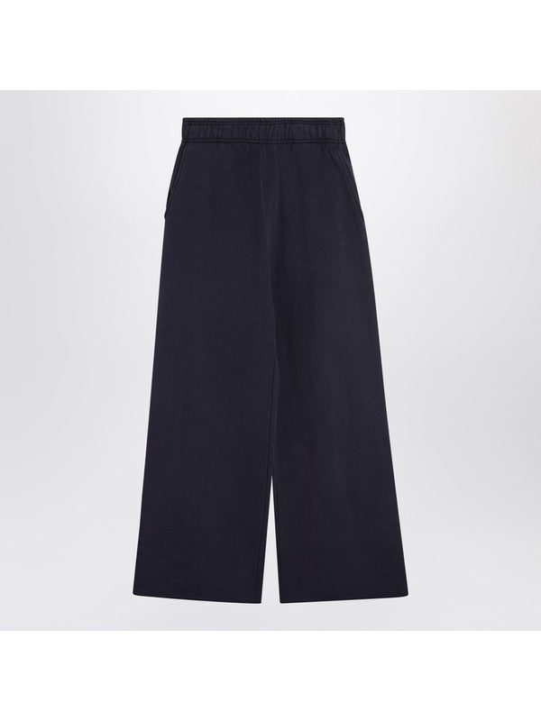 Banding Wide Cotton Pants