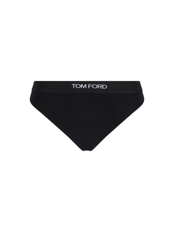 Logo Band Triangle Panty