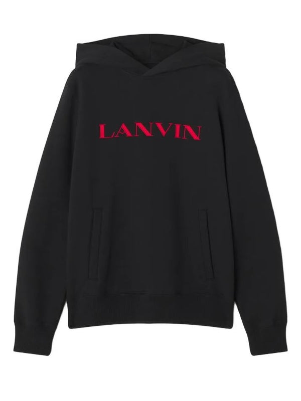 Lanvin Black Hoodies