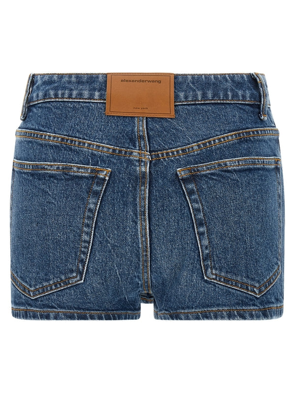 Back Logo
  Patch Denim Mini Skirt