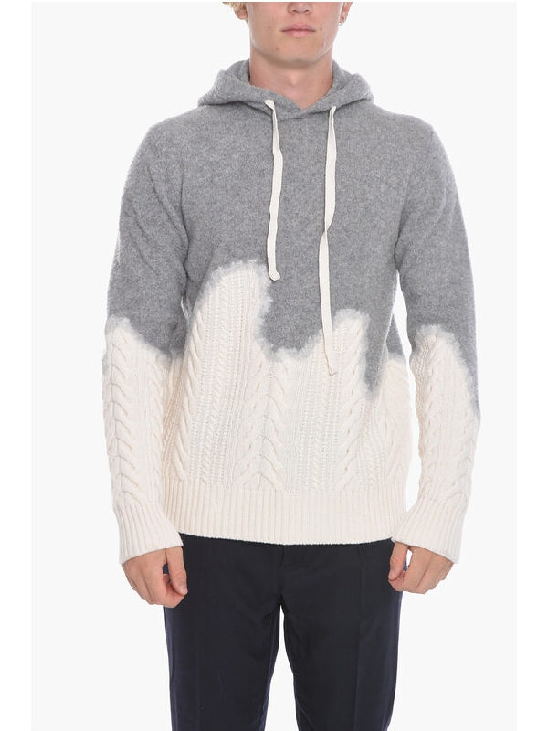 Altea Grey White Hoodies