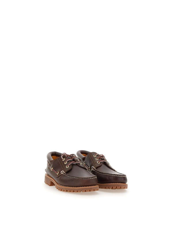 Timberland Brown Lace-Up Shoes
