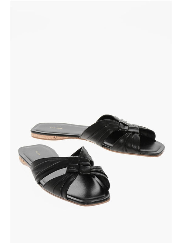 The Row Black Slides