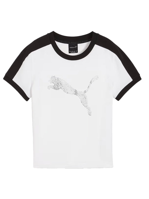 Puma White Short Sleeve T-Shirt