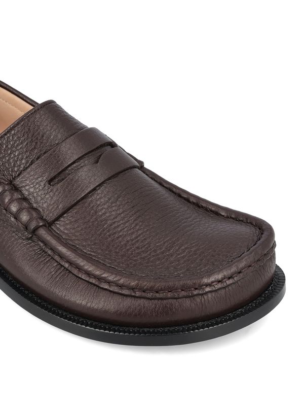 Campo Leather Penny Loafers