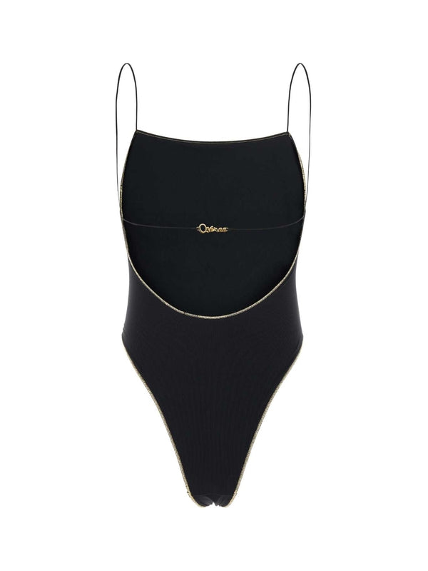 Oseree Black Beachwear