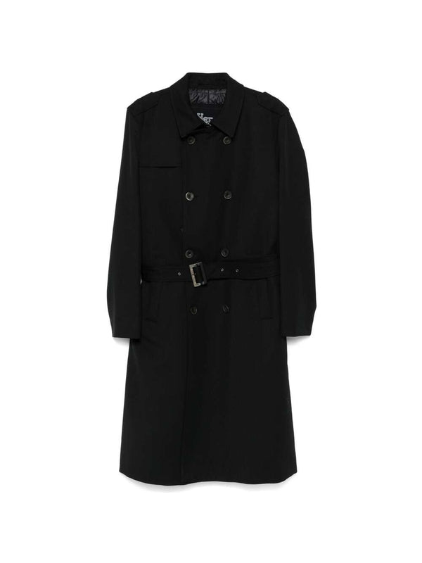 Belt Detail Double Coat