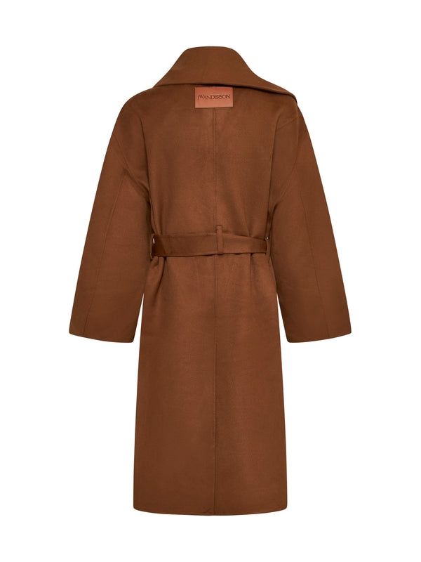 Belt Wrap Wool Coat