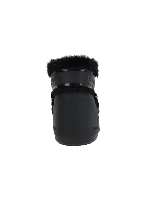 Moon Boot Black Lace-Up Boots