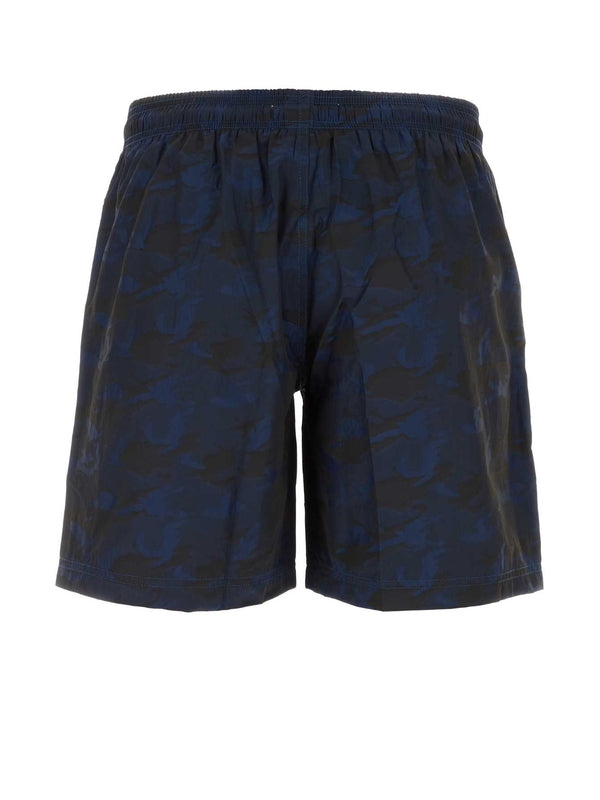 Camouflage Pattern Swim Pants