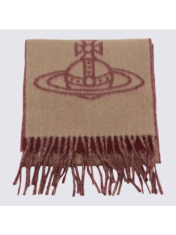 Vivienne Westwood Pink Wool Mufflers