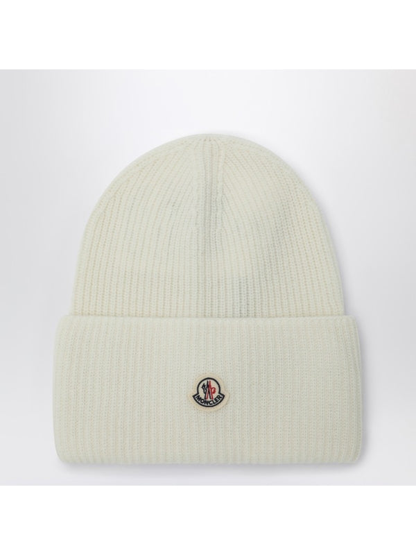 Moncler Ivory Beanies