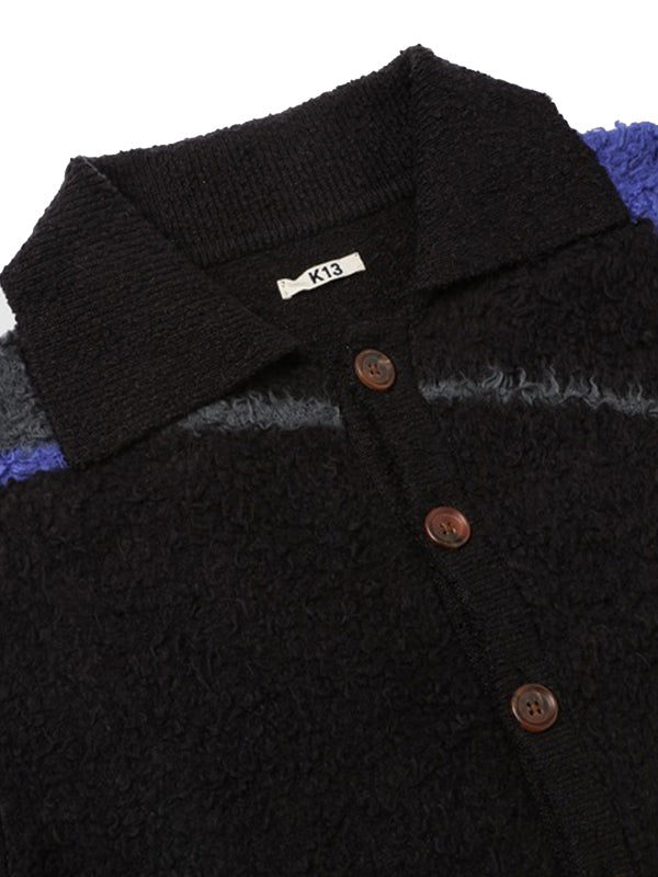 KHOKI Jacquard-design cardigan