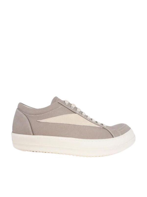 Rick Owens Drkshdw Grey Low Top Sneakers