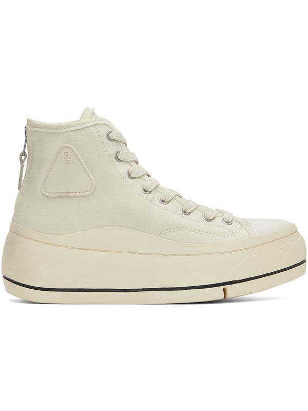 KURT Logo Canvas High-Top Sneakers