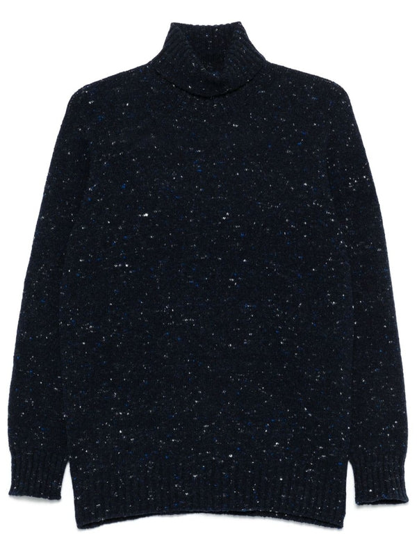 Drumohr Navy Knitted