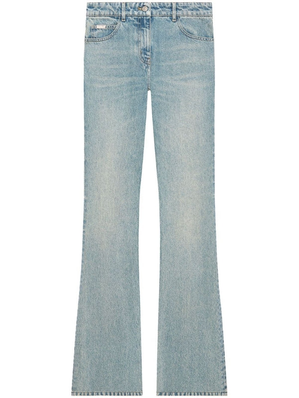 Courrèges Blue Denim Pants