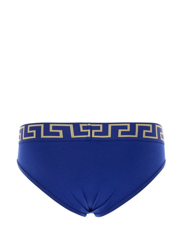 Medusa Greca Logo Band Panties