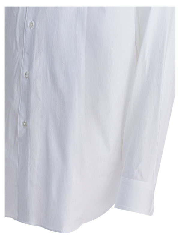 Auralee Washed Finx Twill White Shirt