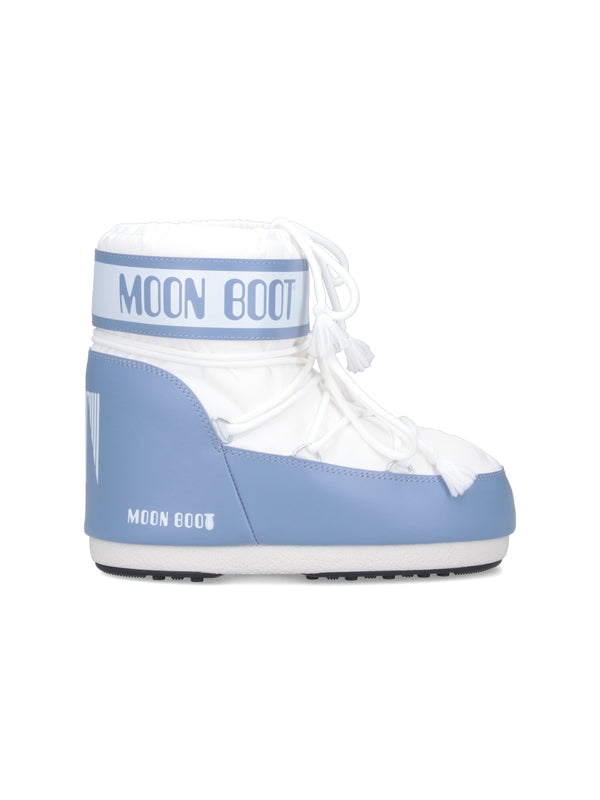 Icon Logo Lace-Up Boots