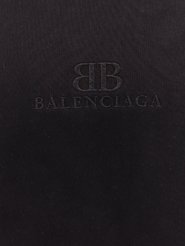 BALENCIAGA - BB Logo Cotton Hoodie - Jente