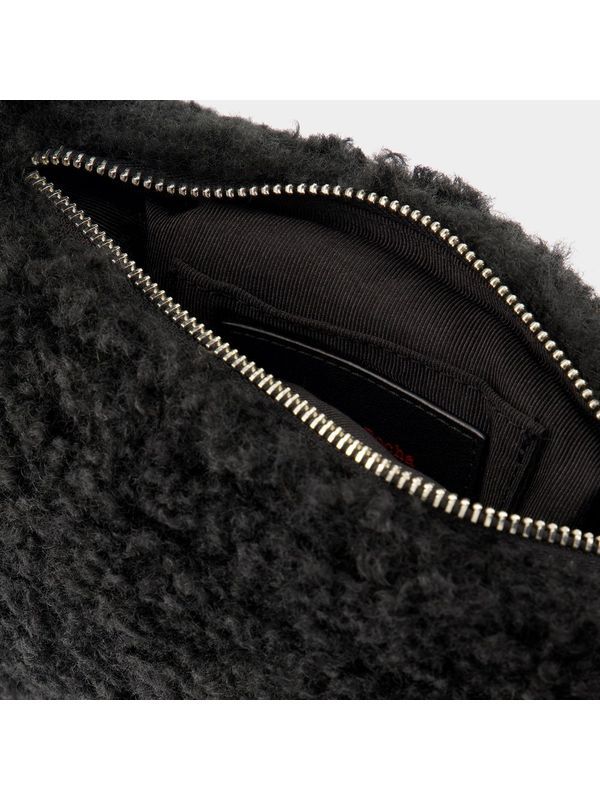 Creature Shearling Clutch Bag