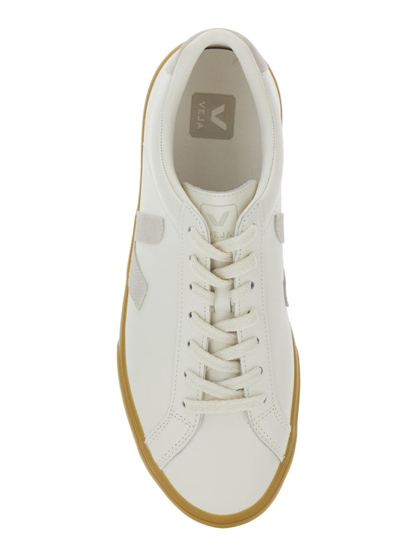 Veja White Low Top Sneakers