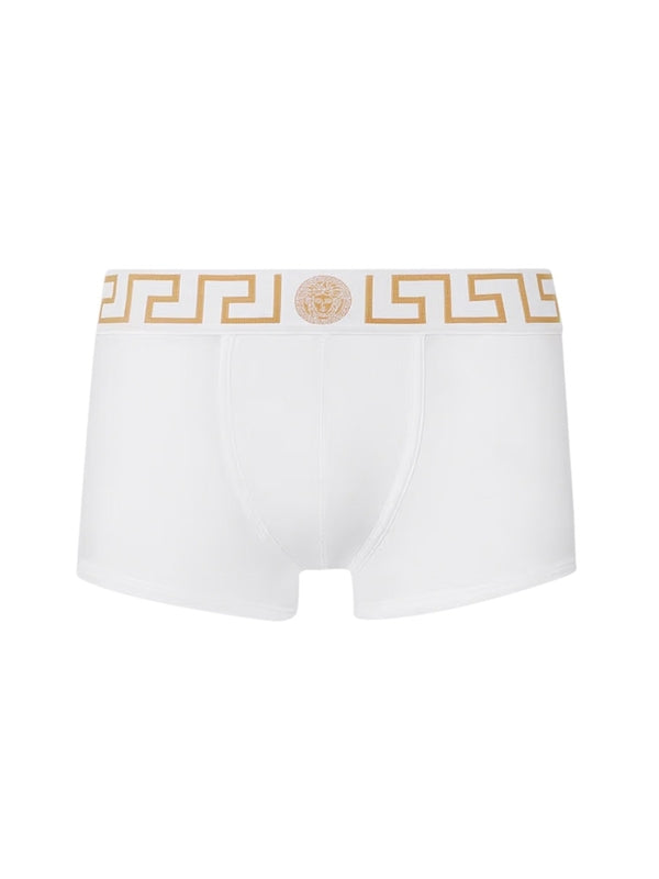 Greca Banded Cotton Blend Panties