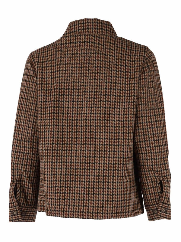 Sebago Brown Checked Jackets