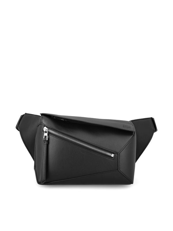 Puzzle Leather Small Belt Bag