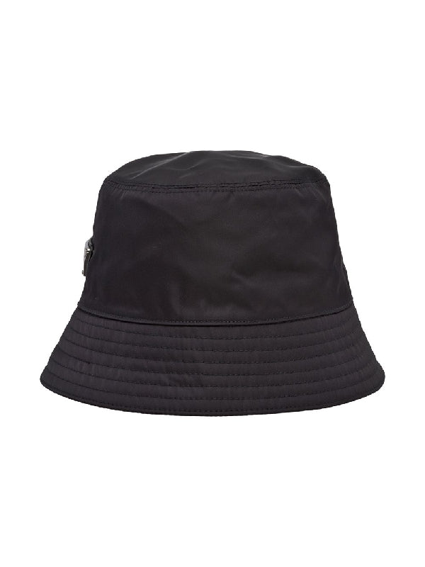 Triangle Logo Nylon Bucket Hat