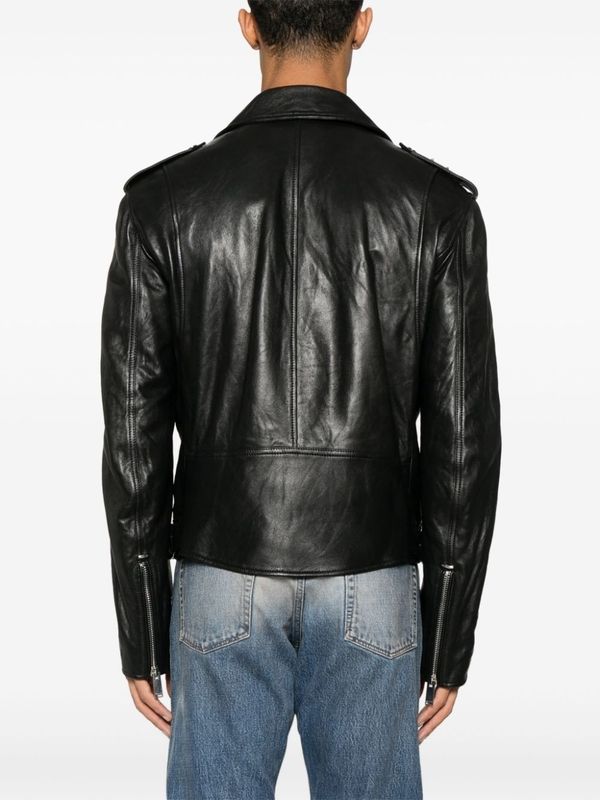 Alexander Mcqueen Black Biker