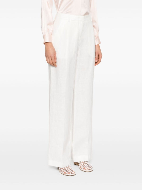 White Linen Pants