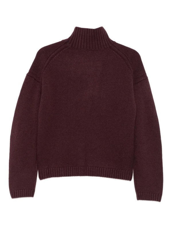 Joseph Burgundy Knit