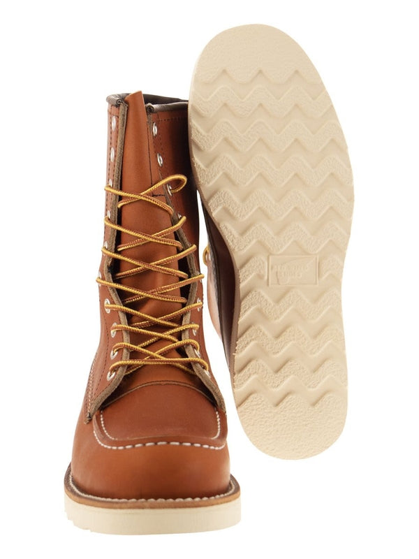 Red Wing Brown Lace-Up Boots