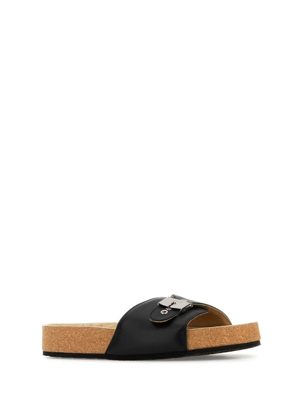 Balenciaga Black Slides