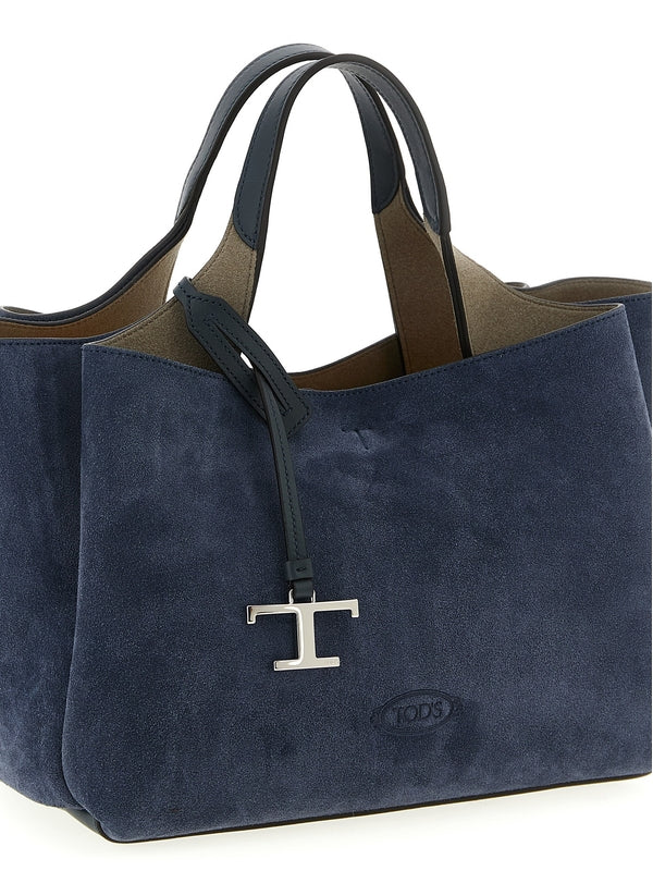 Tod'S Navy Tote Bags
