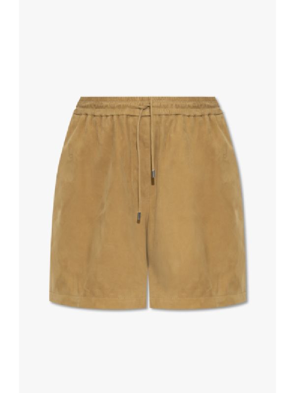 Anagram Detail Suede
  Shorts