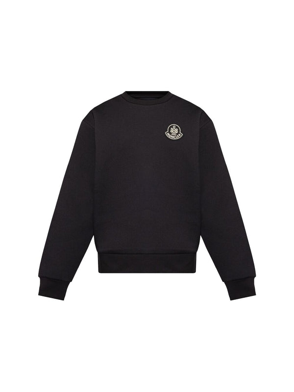 Snake Logo Patch Cotton
  Sweatshirt