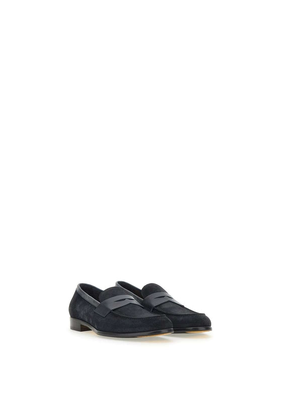Ducals Navy Loafers
