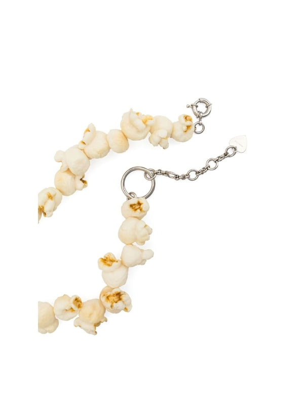 Popcorn Embellished Necklace