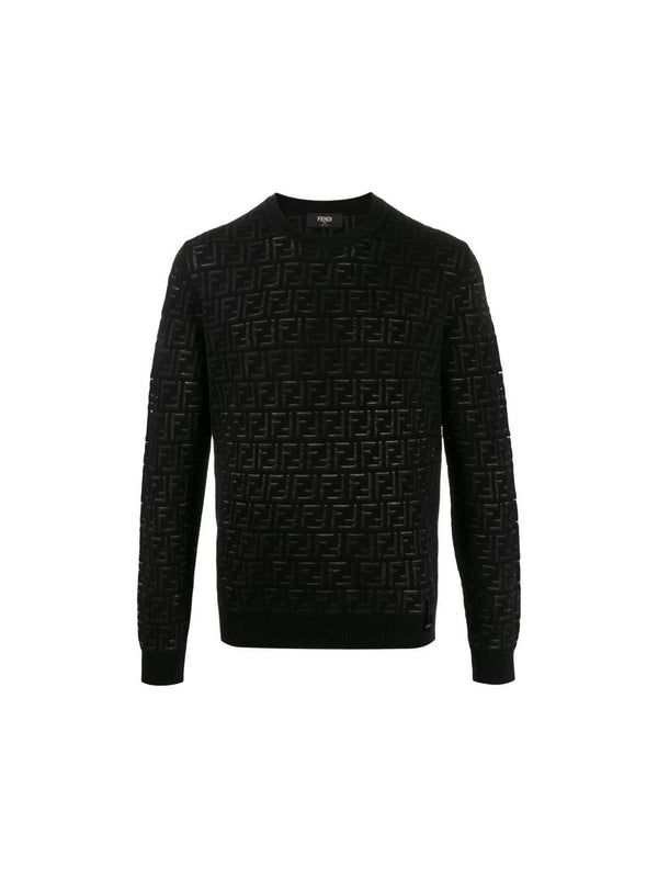 Ffパターンウールニット