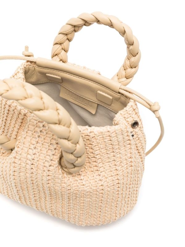 Bombon Raffia Tote Bag