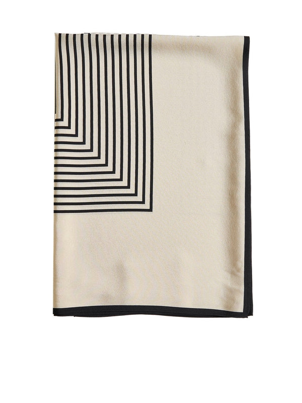 Toteme Ivory Silk Mufflers