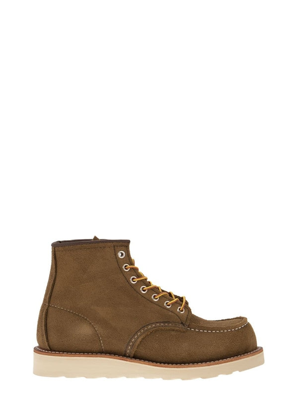 Red Wing Khaki Lace-Up Boots