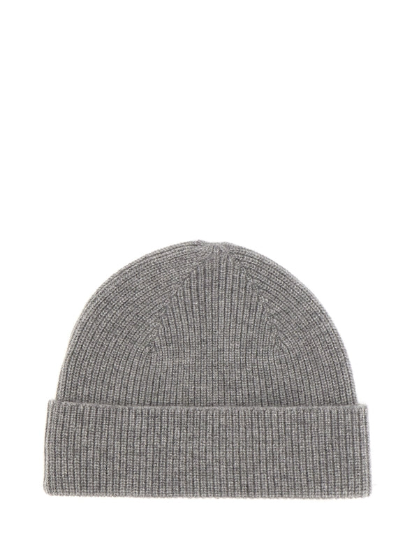 Z Zegna Grey Beanies