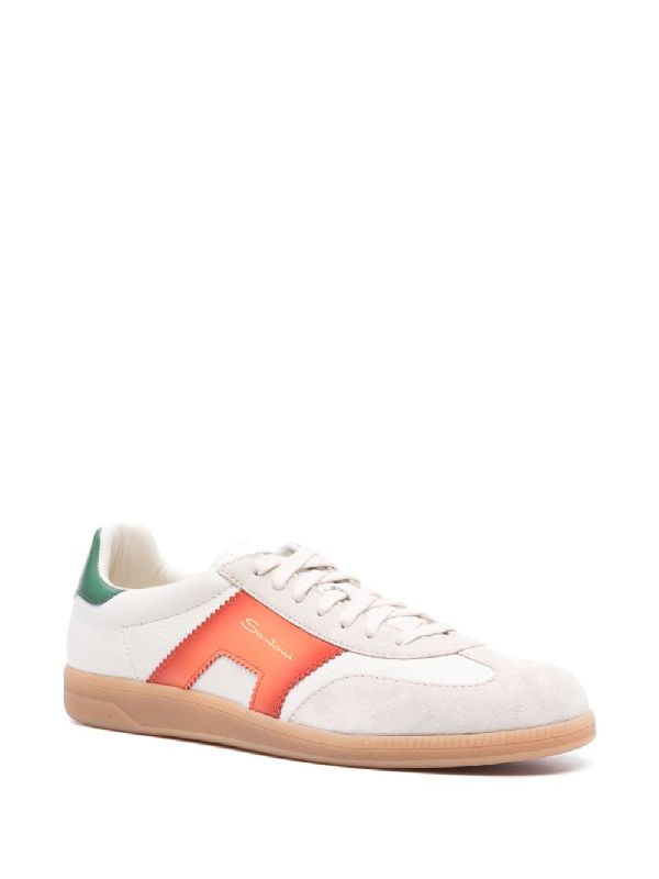 Color-block Panel Sneakers