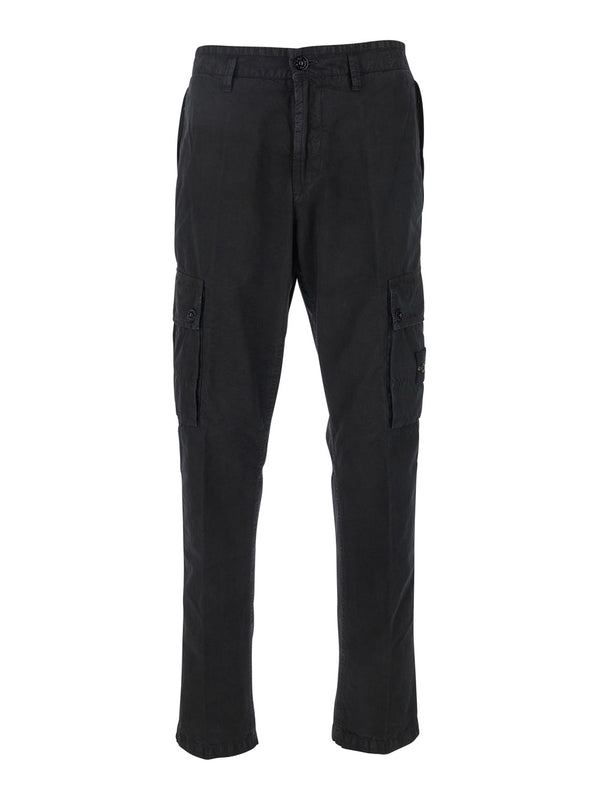 Wappen Patch Cotton Cargo Pants